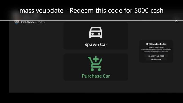 Drift Paradise Roblox Codes [NEW] - Latest Working Codes смотреть онлайн
