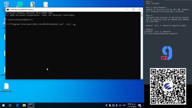 Obtener la firma SHA1 desde keystore смотреть онлайн