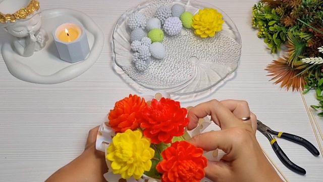 Сборка осеннего букета на 1 сентября и день учителя смотреть онлайн