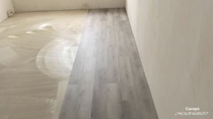 Укладка Art Vinyl Tarkett на клей.