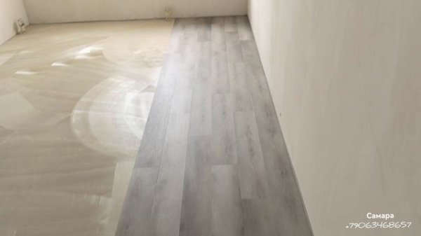 Укладка Art Vinyl Tarkett на клей.