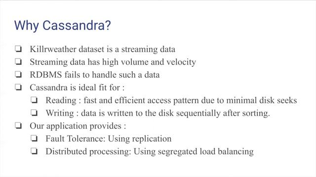 NoSQL Database: Cassandra - Killrweather Dataset Analysis смотреть онлайн