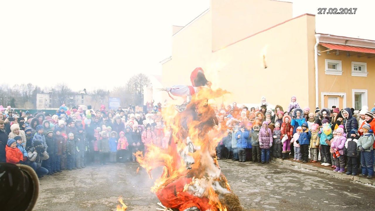 Вагоностроители празднуют Масленицу смотреть онлайн