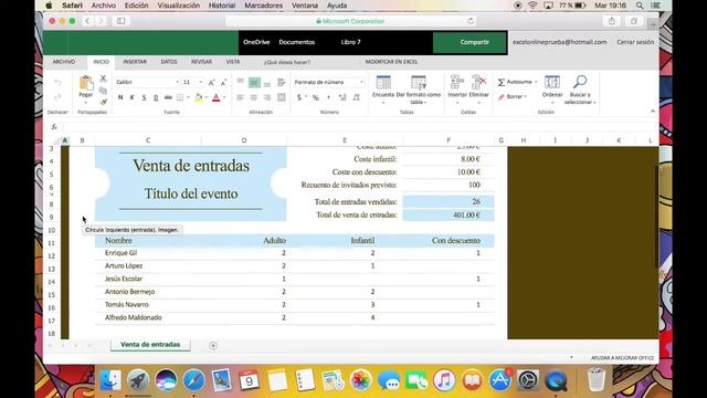 Tutorial Plantilla Excel Online Básico смотреть онлайн