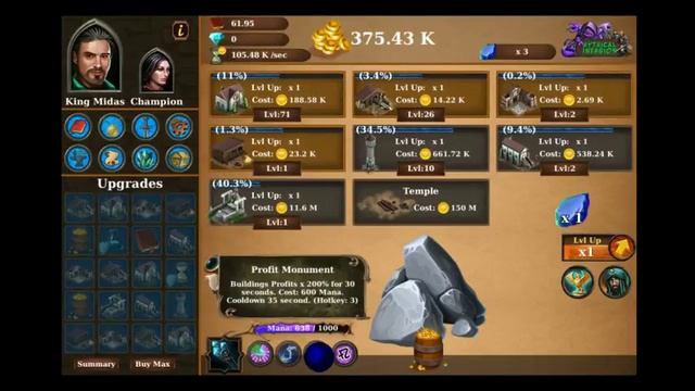 ИГРАЮВ КЛИКЕР -Midas Gold Plus смотреть онлайн