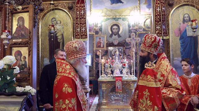 8.11.2018. Поздравительное слово архиепископа Варсонофия (Столяра). смотреть онлайн