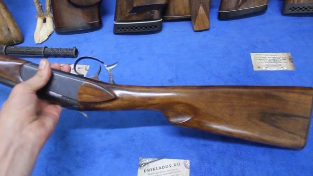 Английская ложа и цевье на ружье ИЖ-17 из Красного Дерева . СТРЕЛА и Prikladov.Ru смотреть онлайн