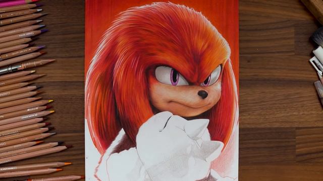Drawing Sonic the Hedgehog 2 - Knuckles [Drawing Hands] смотреть онлайн