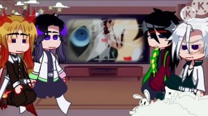 •|Hashiras react to Tanjiro and Yoriichi|•//KNY//gacha club ??/??