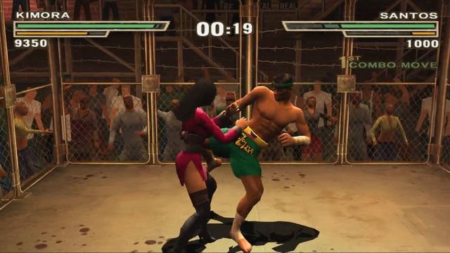Def Jam Fight for New York 4K Gameplay. Random Male and Female Mixed Fights. PS2 Fighting Game. смотреть онлайн