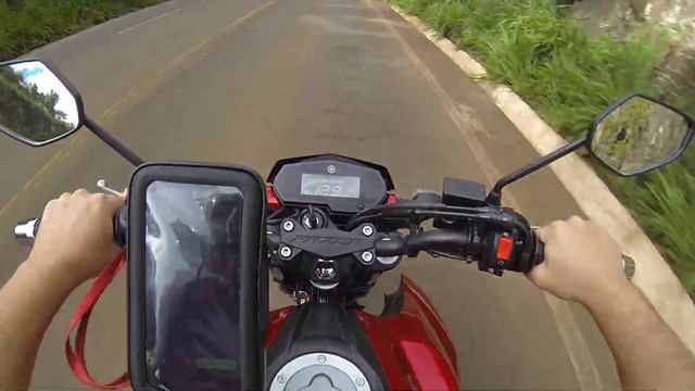 VELOCIDADE DE GPS NA FAZER 250CC 2021! PAINEL MARCA ERRADO? смотреть онлайн