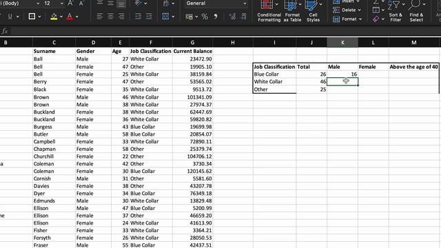 Excel COUNTIF Explained Using Single and Multiple Criteria смотреть онлайн