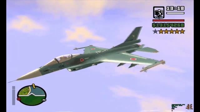 GTA SA. Mitsubishi F-2A Viper Zero JASDF (MOD) смотреть онлайн
