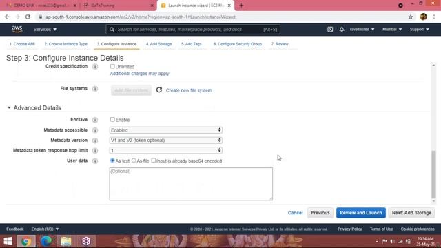 AWS tutorials || Demo - 3 || by Mr. Srinivas On 25-05-2021 @10AM IST смотреть онлайн