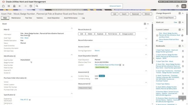 Oracle Utilities 23B Work and Asset Cloud Service - Autosequencing of Asset and Badge Number смотреть онлайн