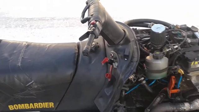 Снегоход Скандик 600 с двигателем от тойоты 1kr смотреть онлайн