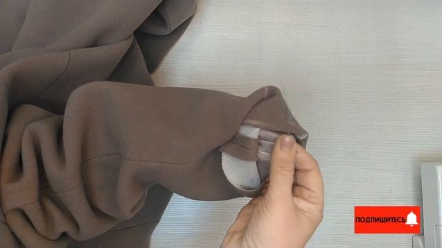 КАК ПОДШИТЬ РУКАВА_легкий подшив рукава пальто
