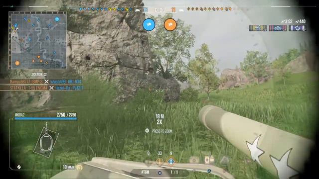 World of Tanks cold war/M60A2 смотреть онлайн