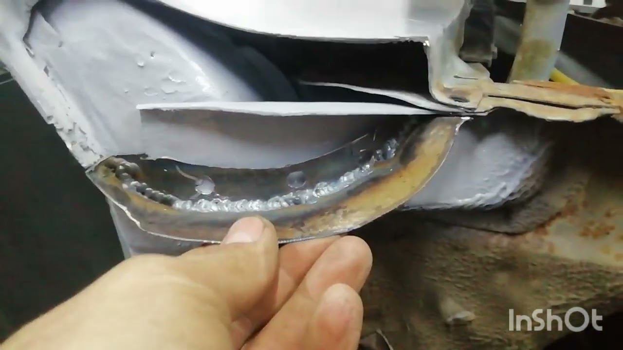 Ремонт уголка рамки лобового стекла ваз 21099