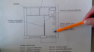 Объединение кухни с газовой плитой и комнаты
