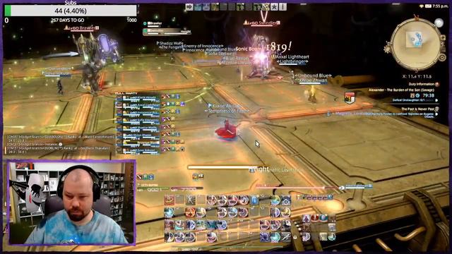 Final Fantasy XIV Blue Mage Raiding A8S Try1 - 04/07/2022 смотреть онлайн