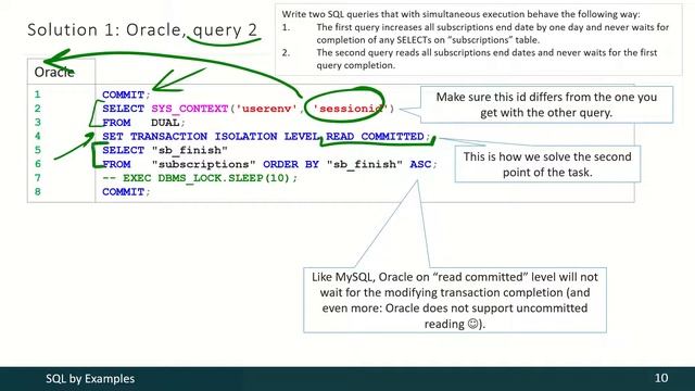 06 - 02 - 01 - Managing Transactions Isolation Level (Example 43) [RUS] смотреть онлайн