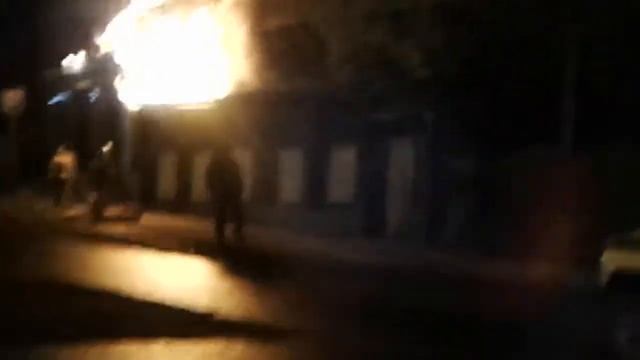 Пожар п-ов Красноармейский смотреть онлайн