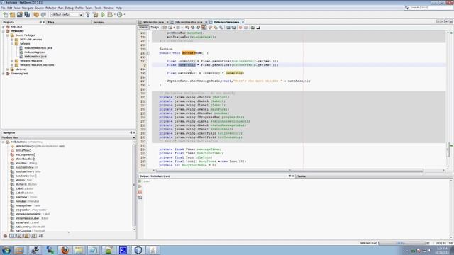 Hello World: Java (with NetBeans) Part 3 смотреть онлайн