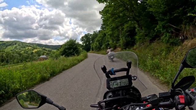 Our favourite road in Maramures, Romania: Honda CRF 300 Rally смотреть онлайн