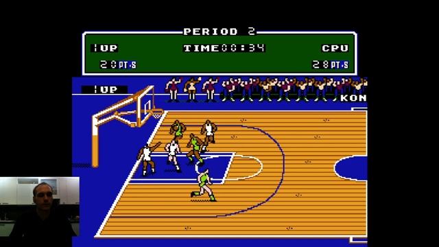 Double Dribble - NES (Баскетбол - Денди) смотреть онлайн