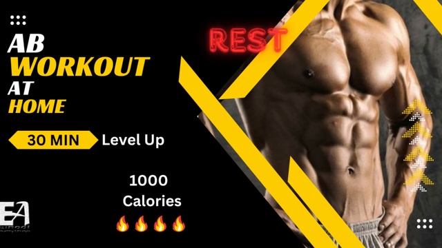Perfect 30 MINUTE AB Workout  At Home  Level Up