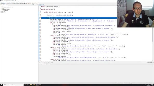 APPRENDRE A CODER EN JAVA #6BIS RÉSOLUTION DU TP смотреть онлайн