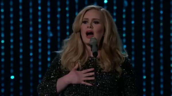 Adele Performs Skyfall