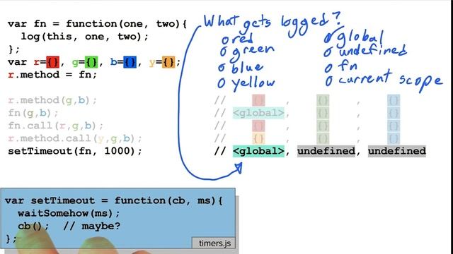Predicting 'this' Output (7) - Object-Oriented JavaScript смотреть онлайн