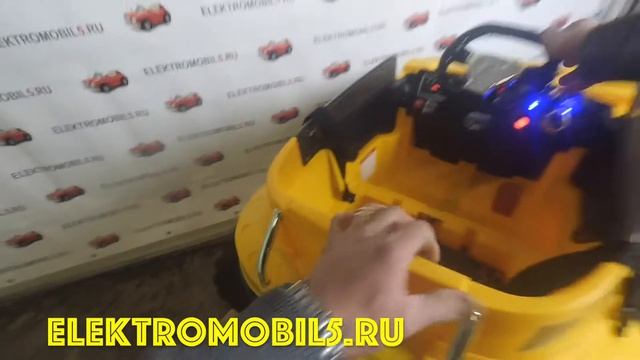 Сборка Hummer A888MP детский электромобиль смотреть онлайн