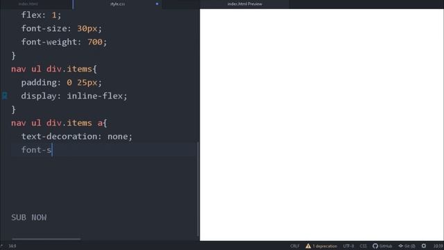 Fully Responsive Nav Menu Bar Hover Effect Html Css. смотреть онлайн