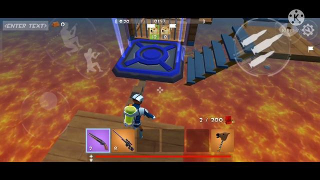 Rocket royale - Trying a floor is lava death run 😍! смотреть онлайн