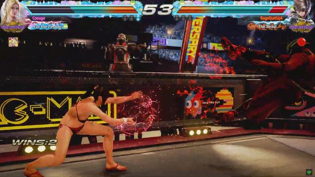 3794 - Tekken 7 - Coouge (Nina Williams) vs RageQuitSsj4 (Lars) смотреть онлайн