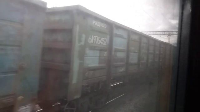 Поезд 327 Караганды Пасс??-Кустанай??) Станция Сороковая) смотреть онлайн