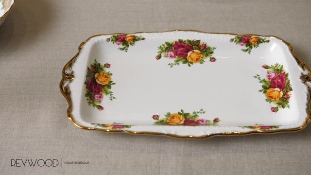 OLD COUNTRY ROSES от Royal Albert / Предметы сервировки смотреть онлайн