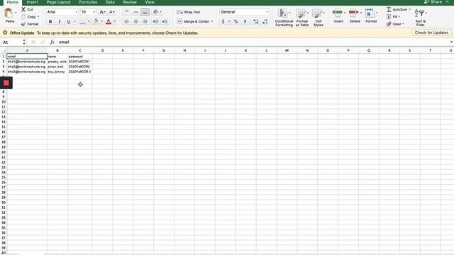 Creating a CSV File using Excel смотреть онлайн