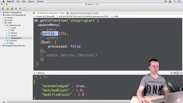 MongoDB Update Queries: 09 updateMany смотреть онлайн