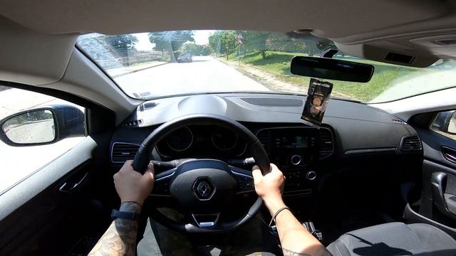 2022 Renault Megane IV Sedan 1.3TCe 140hp | POV Test Drive смотреть онлайн