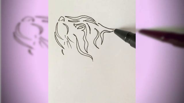 Самый быстрый способ, как нарисовать кошку, которая смотрит вверх смотреть онлайн