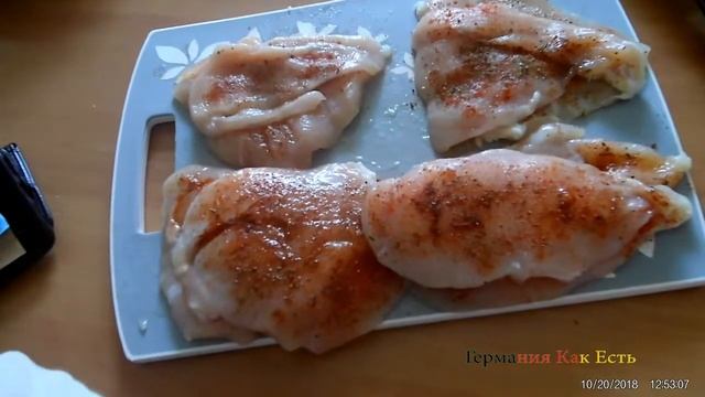 Шницель из курицы Германия как Есть смотреть онлайн