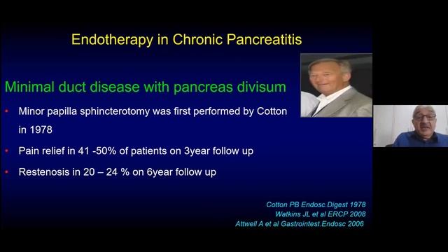 ISG MASTERCLASS I :(24) Diagnosis and Management of Chronic Pancreatitis смотреть онлайн