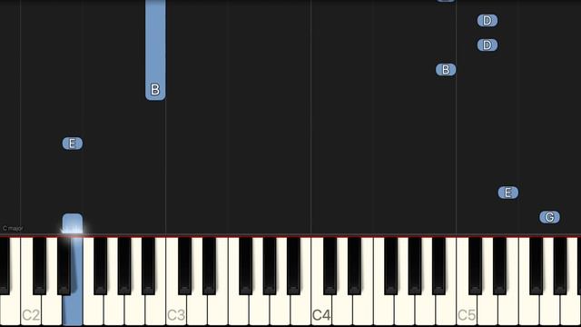 Somewhere Only We Know - Keane | EASY Piano Tutorial смотреть онлайн