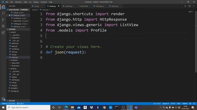 How To Convert A Django Model To JSON Data смотреть онлайн
