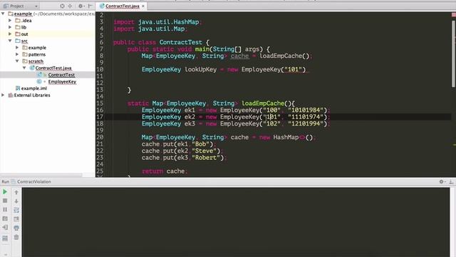 Equals and hashcode contract смотреть онлайн