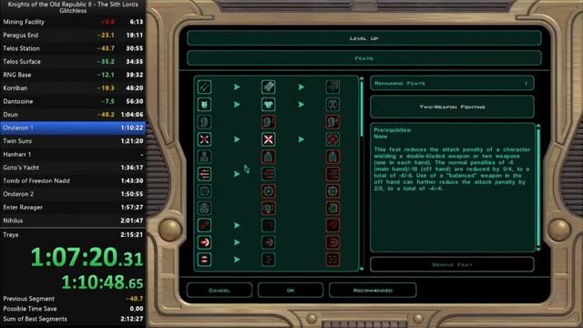 Star Wars: Knights of the Old Republic II - The Sith Lords Any% Glitchless WR Commentary (4/11/21) смотреть онлайн